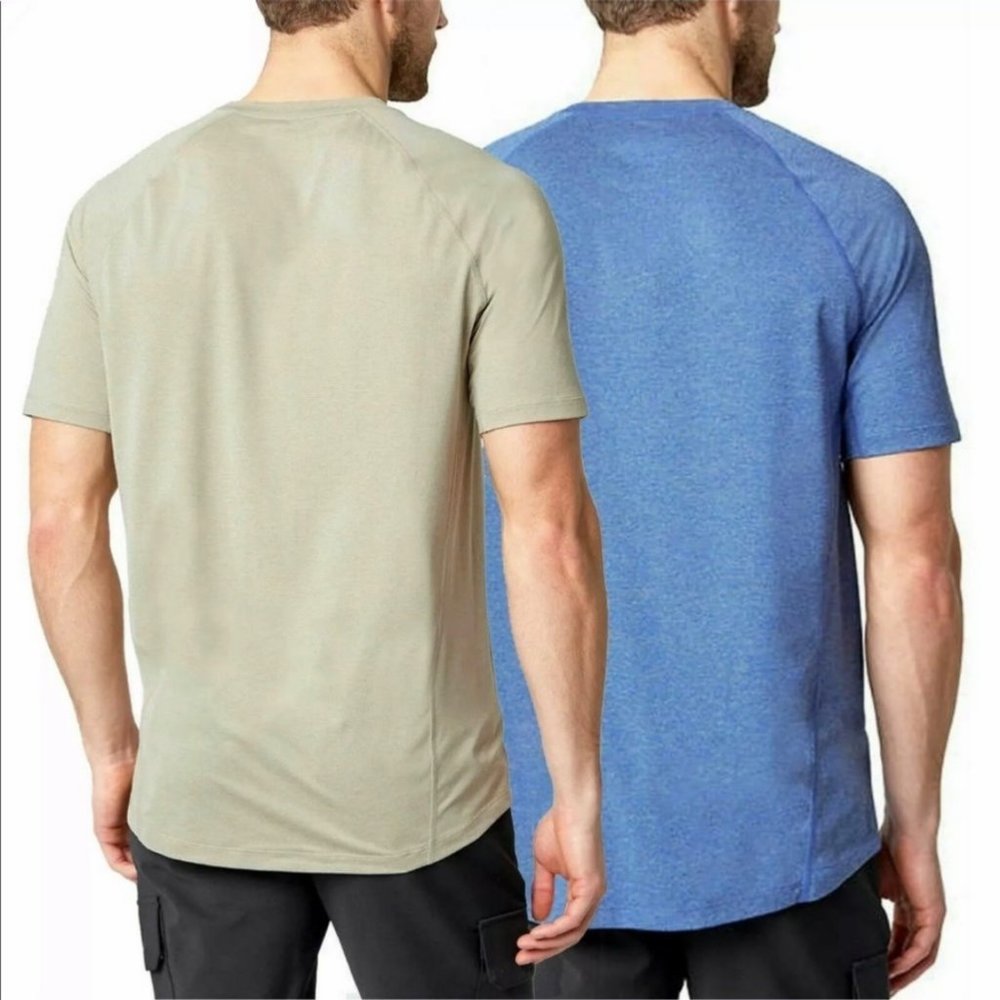 Mondetta Outdoor Project Men's 2 Pack Short Sleeve The Evolution Tees, Large - Picture 2 of 5